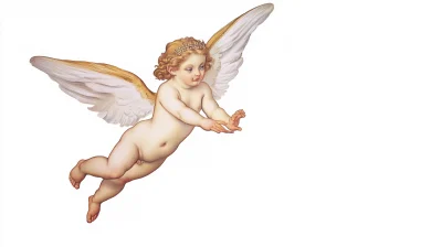 Cherubin in Botticelli Style