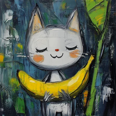 Love Banana Cat