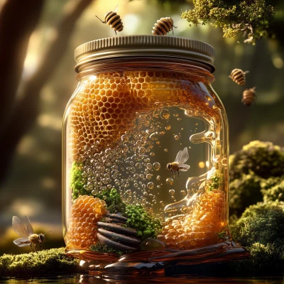 Honey Jar Design