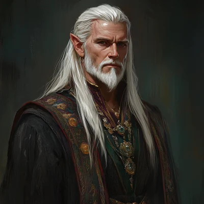 Handsome Elf Portrait