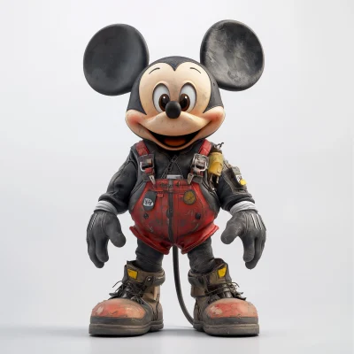 Photorealistic Mickey Mouse