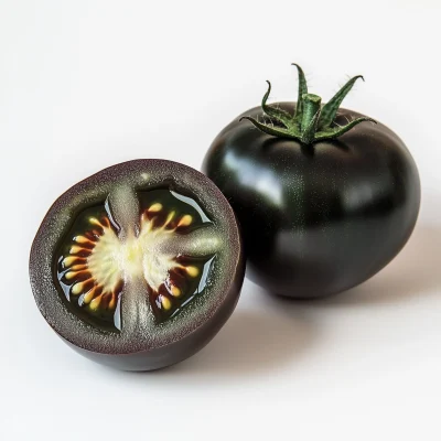 Half Black Tomato