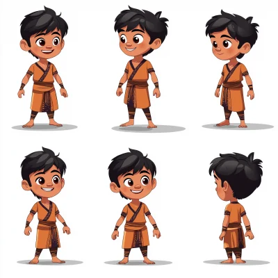 Lil Boy Hero Character Sheet