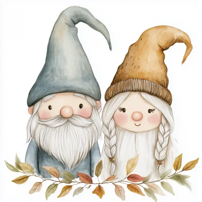 Charming Fall Gnomes