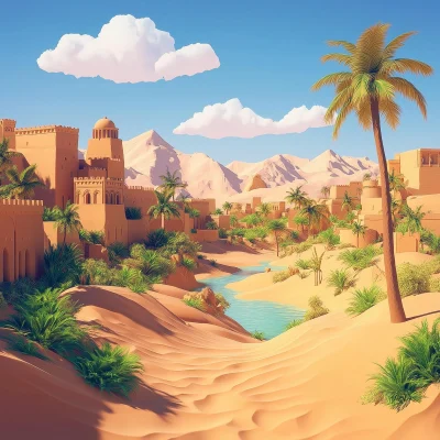 Oasis in the Desert