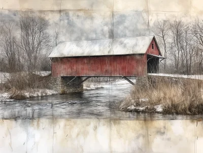 New England Covered Bridge