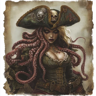 Sea Pirate Woman