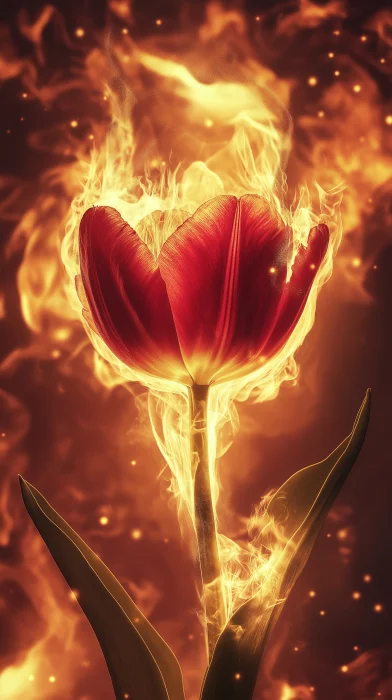 Flaming Tulip