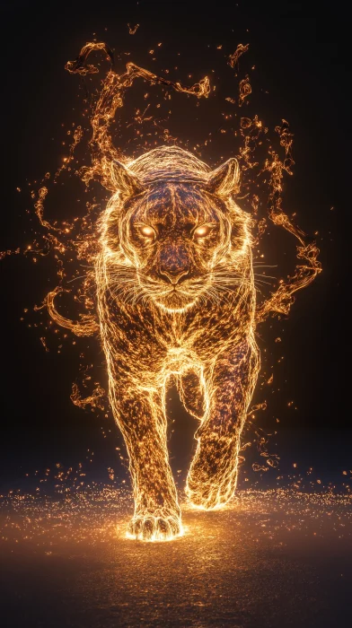 Ethereal Flame Tiger