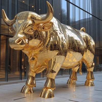 Cool Gold Bull