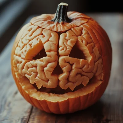 Halloween Inspired Human Brain