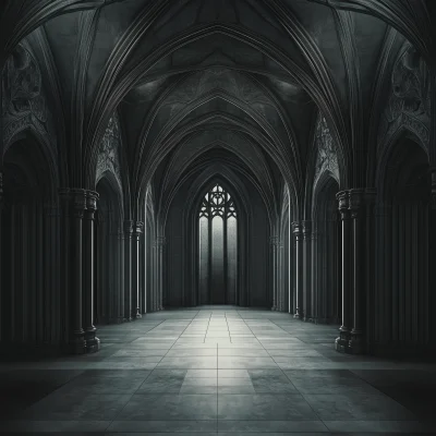 Gothic Crypt Background