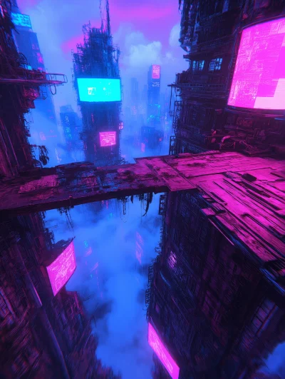 Cyberpunk Cityscape