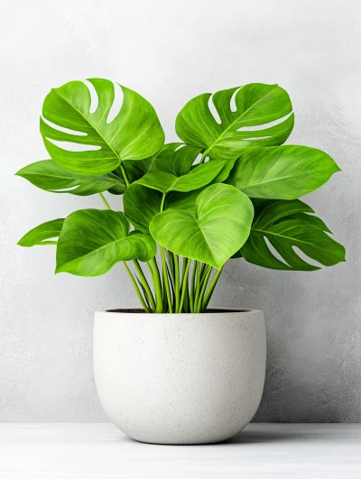 Large Leaf Potted Plant