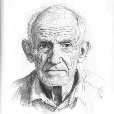 Sketch of an Old Man