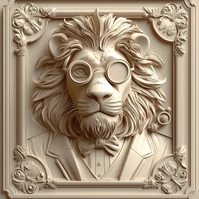 Lion in a Suit