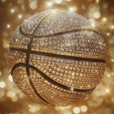 Luxury Diamond Basketball