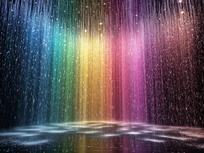 Whimsical Rainbow Fantasia