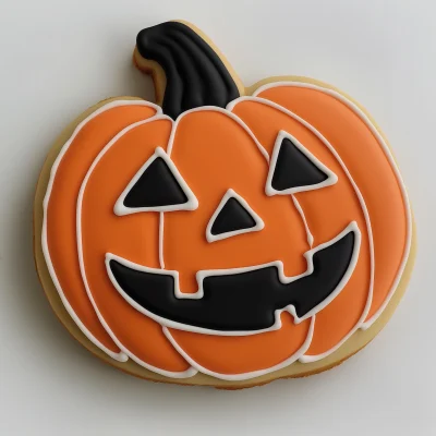 Jack O Lantern Cookie