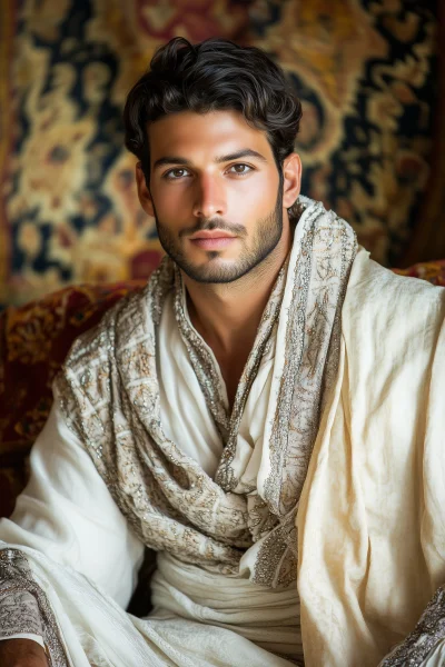 Handsome Sultan Portrait