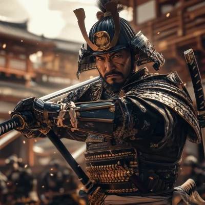 Cinematic Samurai Warrior