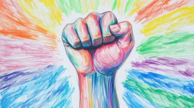 Raised Fist of Unity