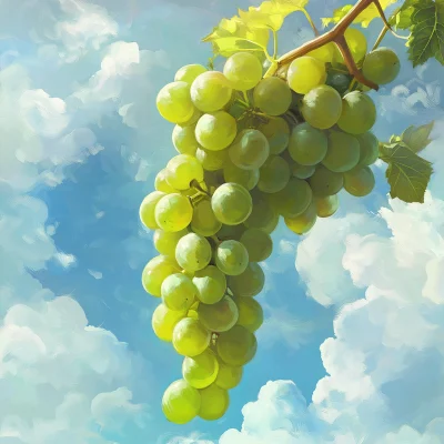 Falling Grapes