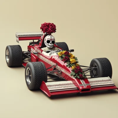 Dia de Muertos F1 Car