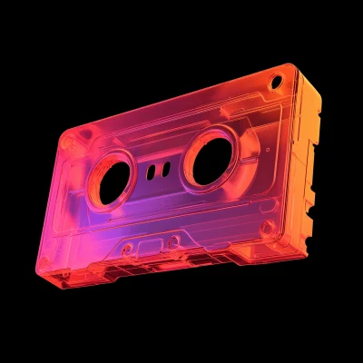 Vaporwave Cassette Tape