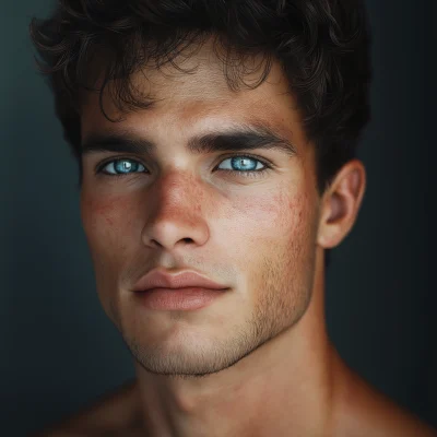 Realistic Young Man Model