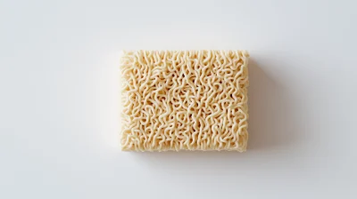 Block of Instant Noodles