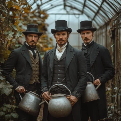 Steampunk Gardeners