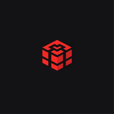 Minimalistic Block Logo