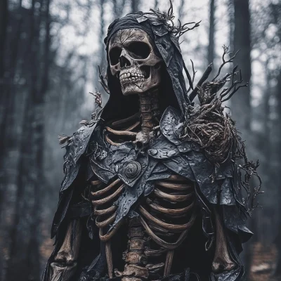 Ethereal Wood Elf Skeleton