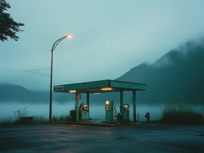 Misty Lake Gas Station