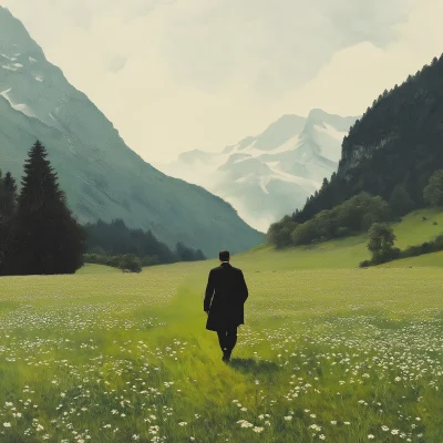 Gustav Mahler in the Alps