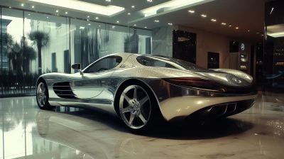 Futuristic Sports Car