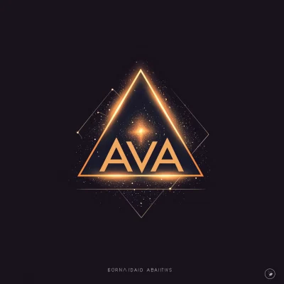 Minimalist AVA Logo