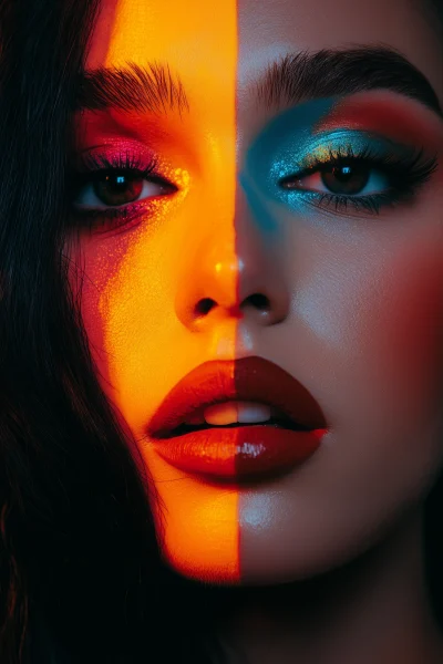 Dual Makeup Portrait