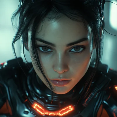 Cyberpunk Female Avatar