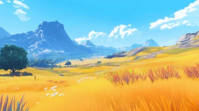 Stylized Vast Landscape