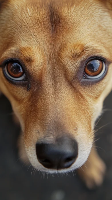 Portrait of a Street Dog