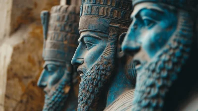 Achaemenid Soldiers in Cinematic Style