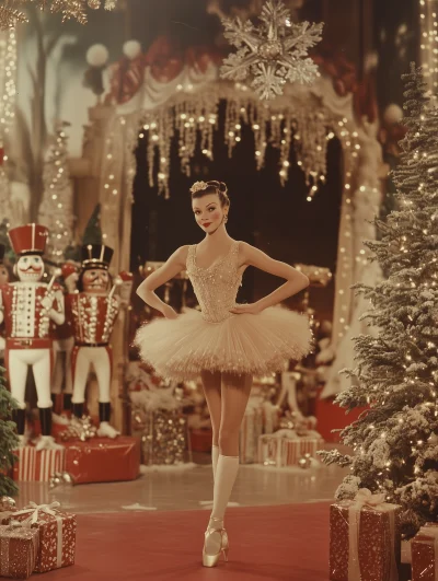 Ballet Dancer in The Nutcracker