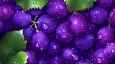 Violet Grape Background