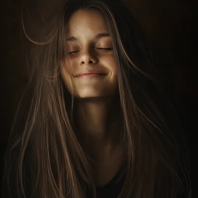 Beautifully Smiling Girl