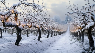 Winter Vines in Palatinate