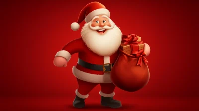 Santa Claus with Gifts