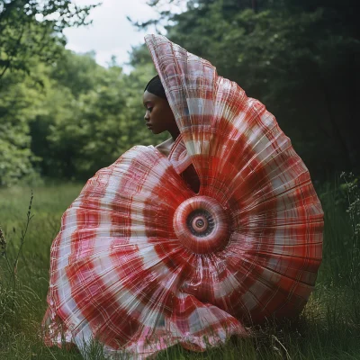 Surreal Shell Costume