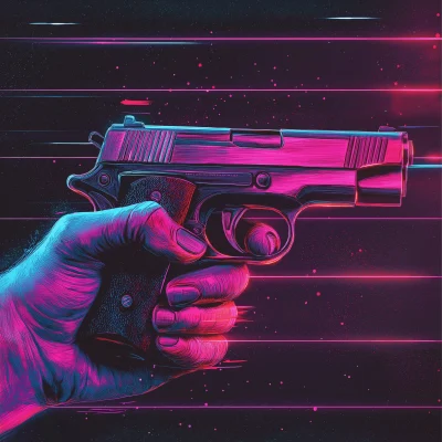 Synthwave Pistol